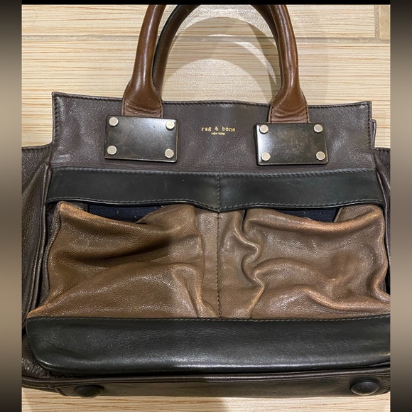 Rag & Bone Leather Tote - Picture 6 of 10